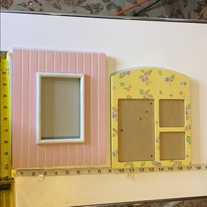 Wood picture frames two
